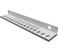 Paint Brush Holder Wall Mount for Professional Artist Studio Organization