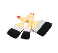 Paint Brush,Paint Brush 10Pcs Wooden Handle Woolen Paint Brush Set for Wall And Furniture Paint Oil Paintings Grilling Tools(One Color-4 inch(10Pcs))