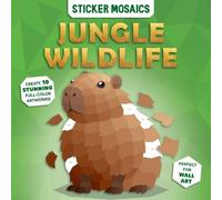 Paint by Sticker Book for Kids - Jungle Wildlife Safari Activity Sti (Tascabile)