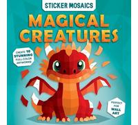 Paint by Sticker Book for Kids - Magical Creatures Fantasy Activity (Tascabile)