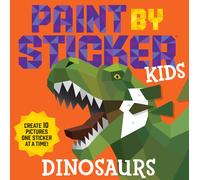 Paint by Sticker Kids: Dinosaurs: Create 10 Pictures One Sticker at a Time-Loga