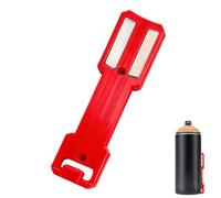 Paint Can Holder - 4.126 Inch Magnetic Can Rack, PP Storage Organizer, Wall Mount Shelf, Workshop Tool Holder | Heavy-Duty Spray Storage For Garage Basement Warehouse Organization Workspaces