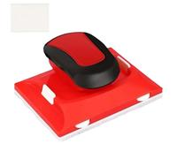 Paint Edger Tool For Walls - 12x9x5cm Practical Trim Painting Corner Tool | Washable Edge Trimmer With Replacement Pad | Flocking Applicator For Water Based Paints Varnishes Ceilings Baseboards