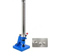 Paint Film Impact Tester,Drop Hammer con scala e collare di arresto,1.0m | Telaio in acciaio, graduazioni di 1 cm e altezze di caduta preimpostate da 50, 100 e 120 cm per la valutazione dell'impatto