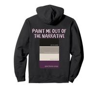 Paint Me Out - Campione di colori Asessuale Divertente Design Felpa con Cappuccio