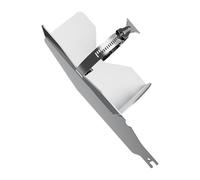 Paint Mixer, Spray Can Shaker, Steel Material Nickel-Plated Build Heavy Duty Easy Installation Rust Proof Portable Versatile, Paint Stirrer Attachment for Adult Work Outdoor, 9.1*3.9*3.1Inches, Silver