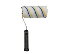 Paint Roller Brush - Cotton Polyester Acrylic 4 6 8 10 Inch | House Painting Roller Tool Set | Paint Applicator For Walls Ceilings Doors Fences Cabinets Renovation Use