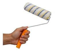 Paint Roller Brush - Microfiber Roller Brush Set | 4 6 8 9 10 Inch Painting Rollers For Wall Painting Cleaning Hardwood Floors Cabinets Doors Fences Decks Renovation