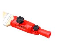 Paint Roller Edger Attachment - 180 Degree Pole Adapter, Extension Holder For Walls Corners | Ceiling Painting Tool, DIY Home Renovation Accessory, High Reach Roller Equipment For