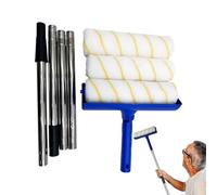 Paint Roller, rullo per pittura, con manico di prolunga, comodo rullo colorato con telescopica per progetti di mobili, ristrutturazione di interni, fai da te