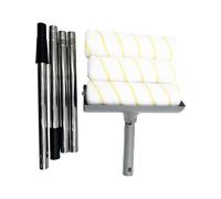 Paint Roller | Rullo per pittura di casa con manico di estensione, comodo pennello con manico telescopico per ambienti commerciali, decorazione di interni, progetti fai da te