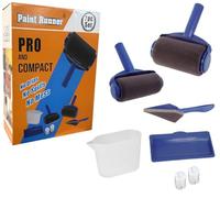 Paint Runner® a Registered Trademark, 7pc Set - A self-contained Painting System, Paint continuously Without Dipping & Dripping and no Mess. Made in Indonesia. The Original just got Even Better.