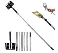 Paint Shield For Spraying - Stainless SteeAdjustable Extended Multifunctional With 6 Sticks,Paint Brush Insert Cardboard Shield | For Home Improvement Painting Spraying Wall Corner Door