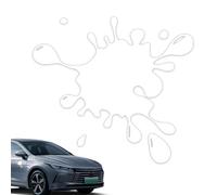 Paint Splatter Decal for Wall Creative - Multipurpose Car Stickers Warning
