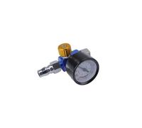 Paint Spray Gun Pressure Gauge, Filter, Air Pressure Regulator, Oil-Water Separator(Silver Knob)