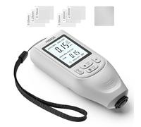 Paint Thickness Gauge, 0-2000μm Coating Depth Tester, Digital Thickness Meter for Metal, Car Body, Non-Conductive Surfaces, Paint Inspection, Automotive Use, 4.92x1.97 Inches