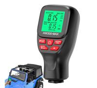 Paint Thickness Gauge - Automotive Paint Coating Gauge | HW300-MAX Coating Thickness Tester | Ultra-Precision 0-2000um FE/NFE Measurement | High Accuracy ABS Material | Car PaintTester