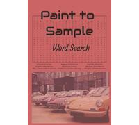 Paint to Sample Word Search: Exotic Car Paint To Sample Word Search