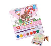 Paint With Water Coloring Book for Kids 24 Pagine Pennello incluso