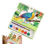 Paint With Water Coloring Book for Kids 24 Pagine Pennello incluso