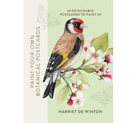 Paint-Your-Own Botanical Postcards: 24 detachable postcards to paint in