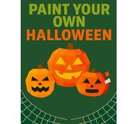 Paint Your Own Halloween Coloring Book