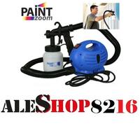 PAINT ZOOM PISTOLA A SPRUZZO PROFESSIONALE VERNICIATURA CON COMPRESSORE