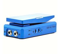 PAINTAUDIO EXP-AB Pedale di espressione facciale a doppio canale polarità Wah Volume Basso Chitarra Effetti Pedale (25K)