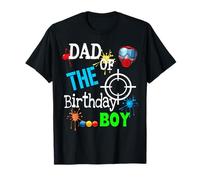 Paintball Compleanno Corrispondenza Famiglia Set Outfit Maglietta