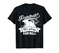 Paintball? Giochiamo a patin pallone, le palle possono Maglietta
