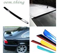 PAINTED 3-SERIES Fit FOR BMW E46 4DR A TYPE ROOF + TRUNK LIP SPOILER 318i 328i