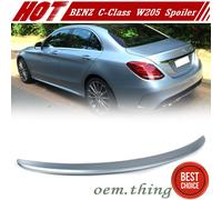 Painted #988 Fit FOR Mercedes Benz C-Class W205 Sedan A Style Trunk Spoiler 2021