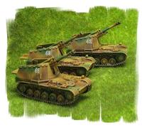 Painted - Batteria Wespe (3 Vehicles) - 15mm WW2 - FLAMES OF WAR