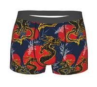 Painted Dragon Morbidi Boxer Slips per Uomo Intimo Slip Senza Tag E Sportivi Slip Uomo Intimo L