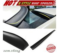 Painted Fit FOR Audi A6 C6 K Rear Roof Window Spoiler Wing 2005-2011 Quattro