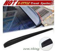 Painted Fit FOR Audi A6 C7 4D Sedan 12-14 K-Style Boot Trunk Lip Spoiler Wing