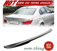 Painted Fit FOR BMW 5-Series E60 4D High Kick P Style Trunk Spoiler 2010 525i