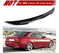 Painted Fit For BMW E92 2D Coupe 3-Series High Kick Trunk Spoiler 2013 325xi M3