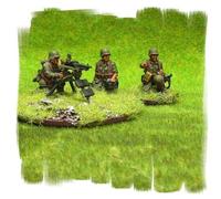 Painted - German HMG Team - 28mm WW2 - World War II Bolt Action
