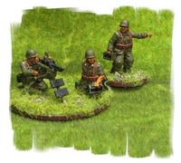 Painted German HMG Team - 28mm WW2 - World War II Bolt Action