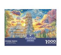 Painted LandscapeProfessional-Grade Jigsaw Puzzles for Adults A Demanding 1000-Piece (Advanced) Challenging Puzzle Games Experience - Serves As An Excellent And Enjoyable Gift for Adults And Kids Age