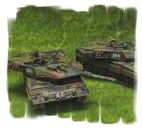 Painted - Leopard II A5 Platoon (3 Vehicles) - 15Mm WW3 - World War III