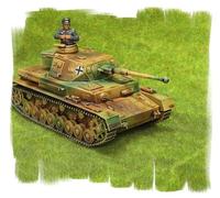 Painted Panzer IV Tank - 28mm WW2 - World War II Bolt Action