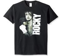 Painted Rocky Unisex 100% Cotton Short-Sleeve T-Shirts Black XL