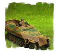 Painted Sdkfz 251 Half-Track - 28mm WW2 - World War II bolt action
