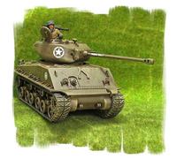 Painted Sherman " Easy Eight " tank - 28mm WW2 - World War II Bolt Action