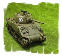 Painted - Sherman Tank - 28mm WW2 - World War II Bolt Action