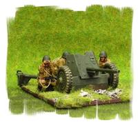 Painted - Soviet 45mm AT Gun And Crew - 28mm WW2 - World War II Bolt Action