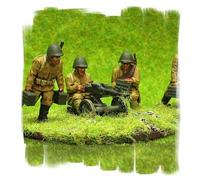Painted - Soviet HMG Team - 28mm WW2 - World War II Bolt Action