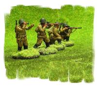 Painted - Soviet Snipers (4 Uomini) - 28mm WW2 - World War II - Bolt Action